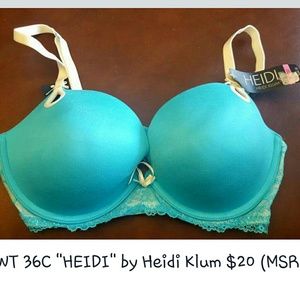 NWT 36C Heidi Klum bra